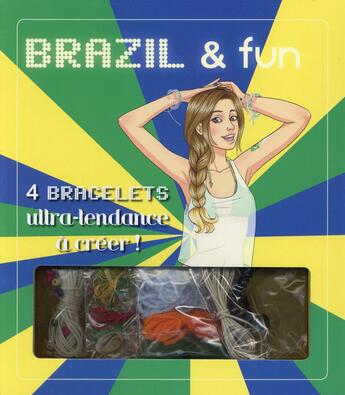 Couverture du livre « Brazil et fun ; coffret » de  aux éditions Cerf Volant