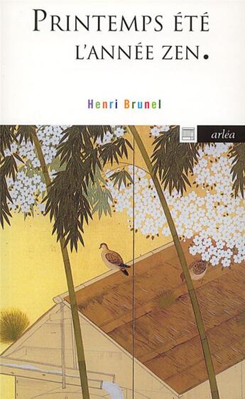 Couverture du livre « Printemps Eté » de Henri Brunel aux éditions Arlea