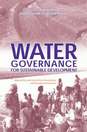 Couverture du livre « Water governance for sustainable development » de Perret/Farolfi/ aux éditions Quae