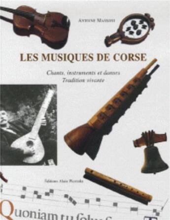 Couverture du livre « Musiques De Corse » de  aux éditions Alain Piazzola