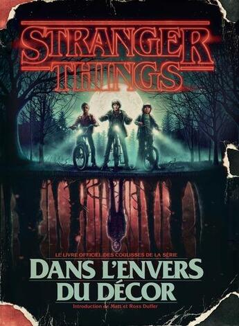 Couverture du livre « Stranger Things : dans l'envers du décor » de  aux éditions Mana Books