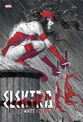 Couverture du livre « Elektra : Black White & Blood » de Al Ewing et Charles Soule et Declan Shalvey et Collectif aux éditions Panini