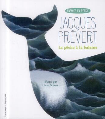 Couverture du livre « La pêche à la baleine » de Jacques Prevert aux éditions Gallimard-jeunesse