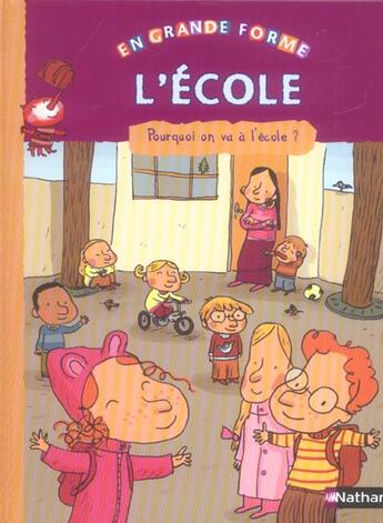 Couverture du livre « Ecole » de Rastoin-Faugeron aux éditions Nathan