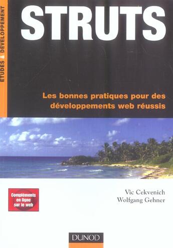 Couverture du livre « Struts ; Les Bonnes Pratiques Pour Des Developpements Web Reussis » de Vic Cekvenich et Wolfgang Gehner aux éditions Dunod