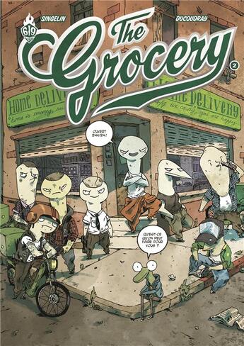 Couverture du livre « The grocery Tome 2 » de Aurelien Ducoudray et Guillaume Singelin aux éditions Ankama