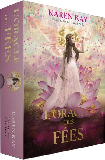 Couverture du livre « L'oracle des fées » de Karen Kay et Kelly Ginger aux éditions Exergue