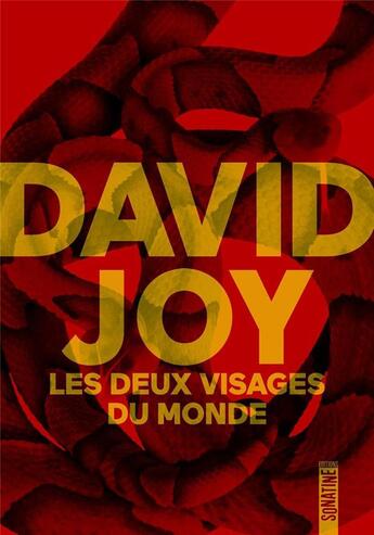 Couverture du livre « Les deux visages du monde » de David Joy aux éditions Sonatine