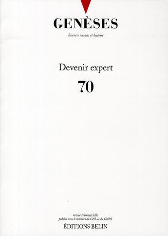 Couverture du livre « REVUE GENESES » de Mariot/Leroy aux éditions Belin