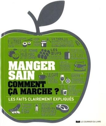 Couverture du livre « Manger sain comment ça marche ? les faits clairement expliqués » de Joel Levy aux éditions Courrier Du Livre