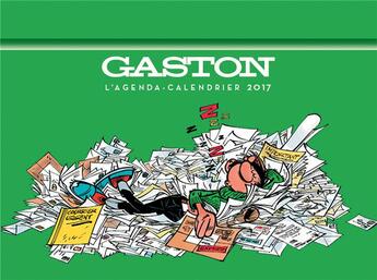 Couverture du livre « L'agenda-calendrier Gaston 2017 » de  aux éditions Hugo Image