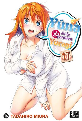 Couverture du livre « Yûna de la pension Yuragi Tome 17 » de Tadahiro Miura aux éditions Pika