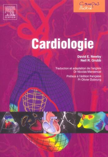 Couverture du livre « Cardiologie » de David E. Newby et Neil R. Grubb aux éditions Elsevier-masson