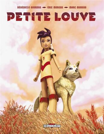 Couverture du livre « Petite louve t.1 ; automne » de Moreno et Gourdon aux éditions Delcourt