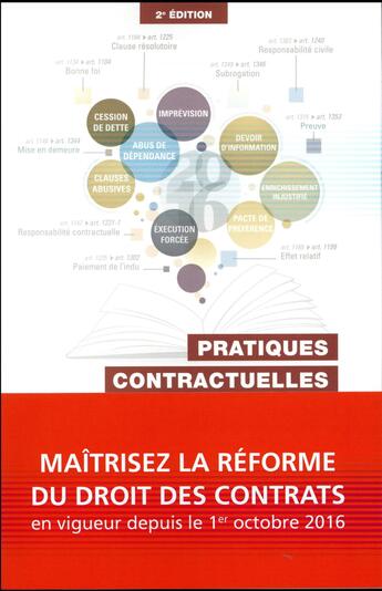 Couverture du livre « Pratiques contractuelles (2e édition) » de  aux éditions Editions Legislatives