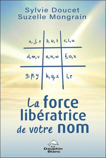 Couverture du livre « La force libératrice de votre nom » de Sylvie Doucet et Suzelle Mongrain aux éditions Dauphin Blanc