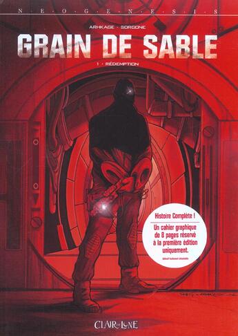 Couverture du livre « Grain de sable t.1 ; redemption » de Arhkage aux éditions Clair De Lune