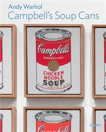 Couverture du livre « Andy warhol campbell s soup cans /anglais » de Figura Starr aux éditions Moma