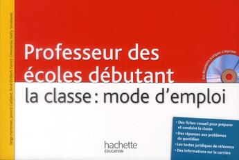 Couverture du livre « Situations de classe pour professeur des écoles débutant » de P Ghrenassia et S Herreman aux éditions Hachette Education