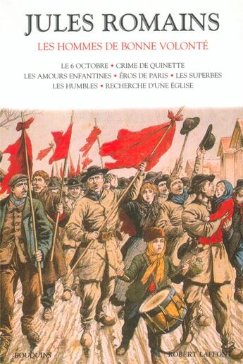 Couverture du livre « Les Hommes de bonne volonté Tome 1 » de Jules Romains aux éditions Bouquins