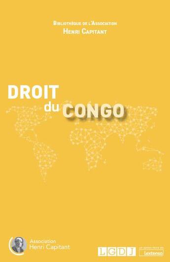 Couverture du livre « Droit du Congo » de  aux éditions Lgdj