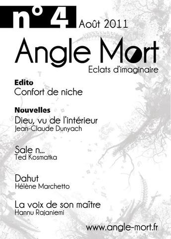 Couverture du livre « Revue Angle Mort T.4 » de Revue Angle Mort aux éditions Angle Mort