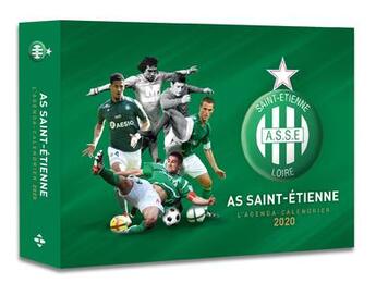 Couverture du livre « L'agenda-calendrier AS Saint-Étienne (édition 2020) » de  aux éditions Hugo Sport