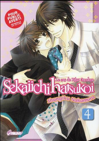 Couverture du livre « Sekaiichi Hatsukoi ; le cas de Ritsu Onodera Tome 4 » de Shungiku Nakamura aux éditions Crunchyroll