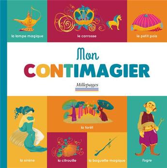 Couverture du livre « Mon contimagier » de Bergamote Trottemenu aux éditions Millepages