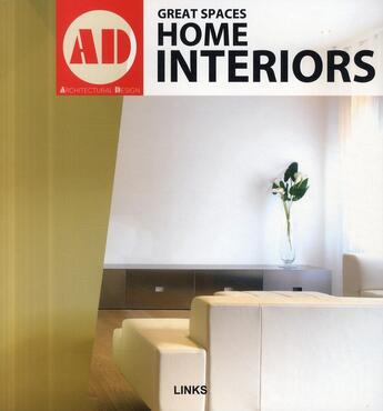 Couverture du livre « Great spaces ; home interiors » de Krauel Jacobo aux éditions Links