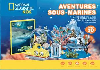 Couverture du livre « Aventures sous-marines » de  aux éditions National Geographic Kids