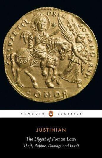 Couverture du livre « The Digest of Roman Law » de Justinian Beatrix aux éditions Penguin Books Ltd Digital