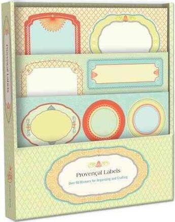 Couverture du livre « Provencal labels: over 90 stickers for organising and crafting » de  aux éditions Potter Style