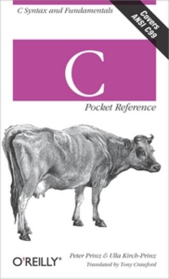 Couverture du livre « C pocket reference » de Peter Prinz aux éditions O Reilly & Ass