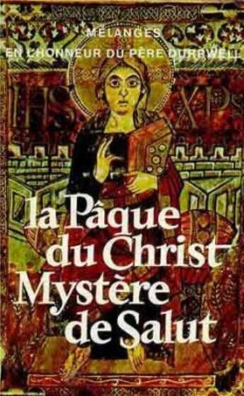 Couverture du livre « La Pâque du Christ, Mystère de salut » de Marguerite Hoppenot aux éditions Cerf