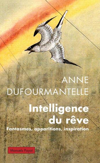 Couverture du livre « Intelligence du rêve : fantasmes, apparitions, inspiration » de Anne Dufourmantelle aux éditions Payot