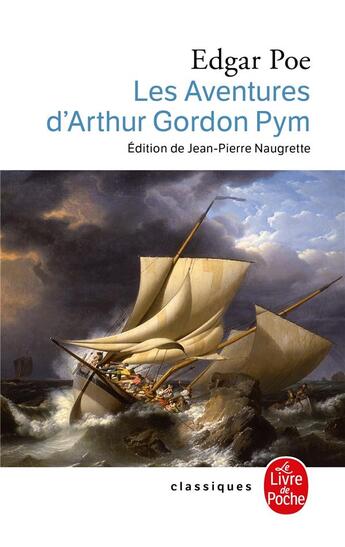 Couverture du livre « Les aventures d'Arthur Gordon Pym » de Edgar Allan Poe aux éditions Le Livre De Poche