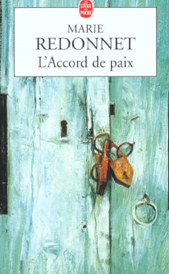 Couverture du livre « L'accord de paix » de Redonnet-M aux éditions Le Livre De Poche