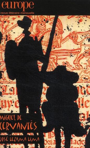 Couverture du livre « Revue Europe N.979 ; Miguel de Cervantès » de  aux éditions Revue Europe