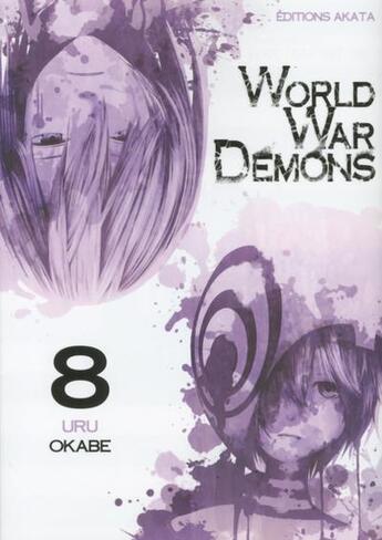 Couverture du livre « World war demons T.8 » de Uru Okabe aux éditions Akata