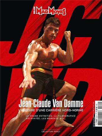 Couverture du livre « Jcvd, jean-claude van damme - les films, les combats, le culte » de  aux éditions Custom Publishing