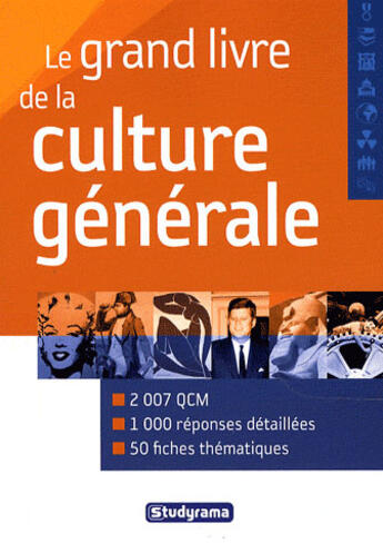 Couverture du livre « Le grand livre de la culture générale » de  aux éditions Studyrama