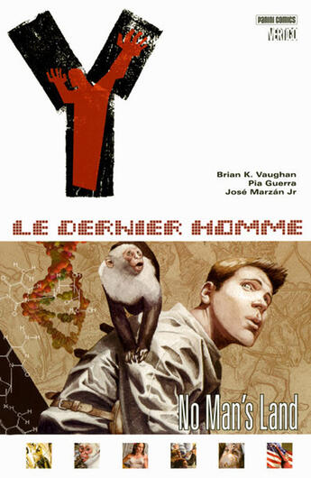 Couverture du livre « Y le dernier homme t.1 ; no man's land » de Vaughan-Bk aux éditions Panini