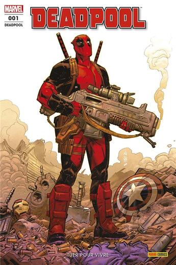 Couverture du livre « Deadpool fresh start n.1 ; tuer pour vivre » de Deadpool Fresh Start aux éditions Panini Comics Fascicules