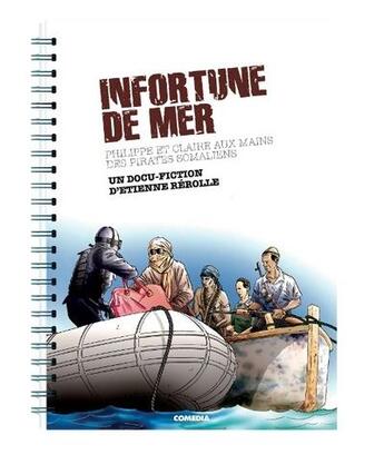 Couverture du livre « Infortune de mer » de Gregory Asquin aux éditions Comedia
