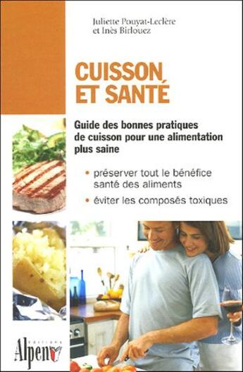 Couverture du livre « Cuisson et sante » de  aux éditions Alpen