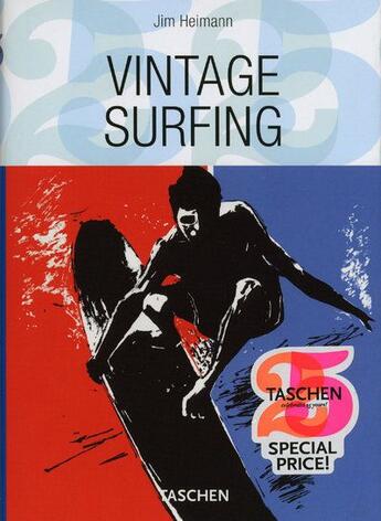 Couverture du livre « Vintage surfing » de Jim Heimann aux éditions Taschen