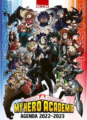 Couverture du livre « My hero Academia : agenda (édition 2022/2023) » de Kohei Horikoshi aux éditions Ki-oon