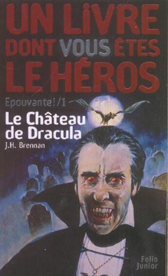 Couverture du livre « Épouvante t.1 ; le château de Dracula » de James Herbert Brennan aux éditions Gallimard-jeunesse