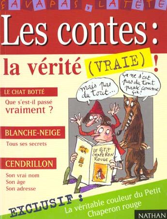 Couverture du livre « Tout Ce Que Tu As Toujours Voulu Savoir Sur Les Contes » de Gudule aux éditions Nathan